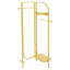 Portemanteaux d'angle Modern Gold, support à vêtements autoportant réglable à 90 ° - 180 °-2046351695