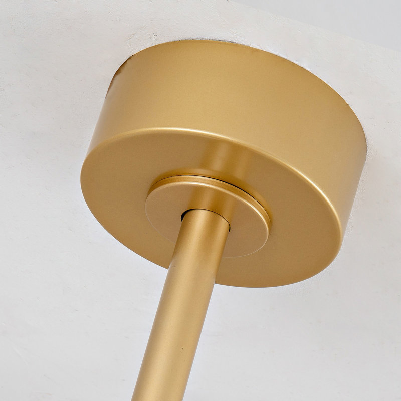 Indoor Ceiling Fan With Dimmable LED Light 3 Solid Wood Blades Remote Control Reversible DC Motor