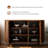 47.24-inch Three-Door Sideboard