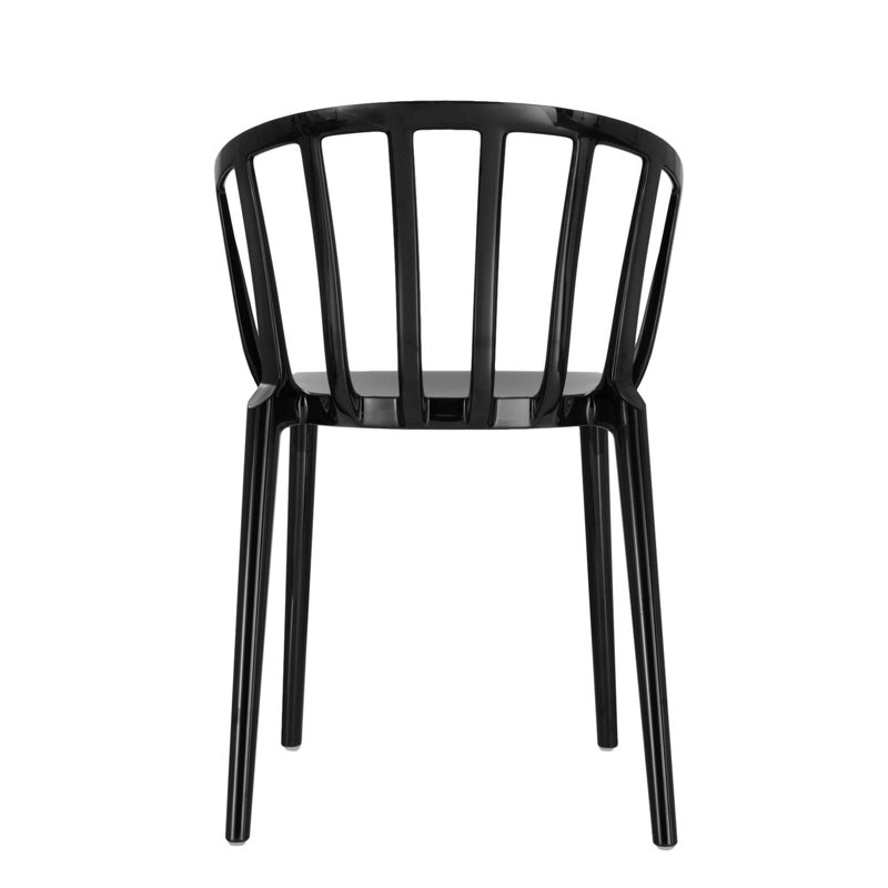 Venice Outdoor Dining Armchair, Black