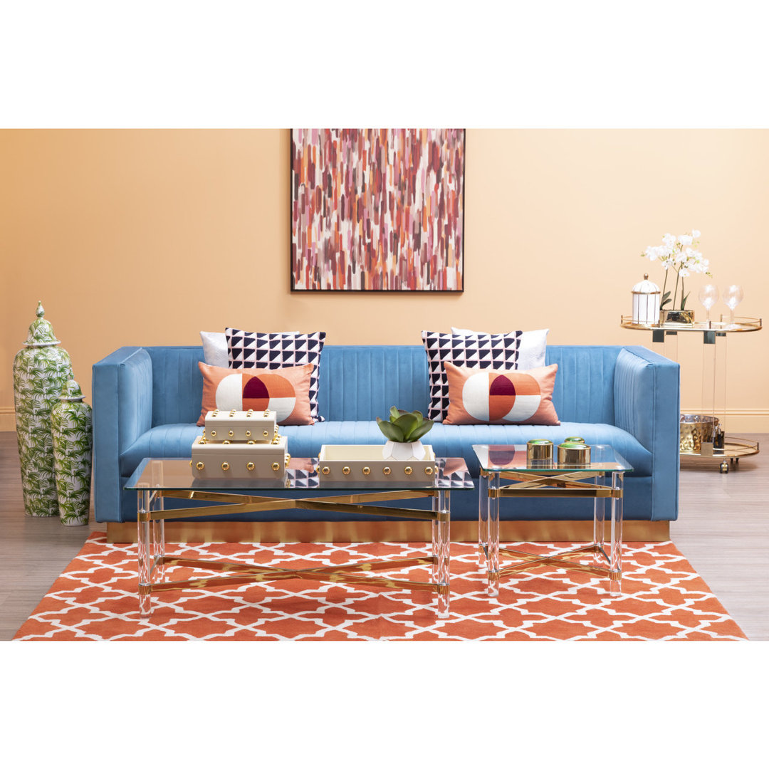 Bosie Ozella Abstract Rectangular Lumbar Cushion