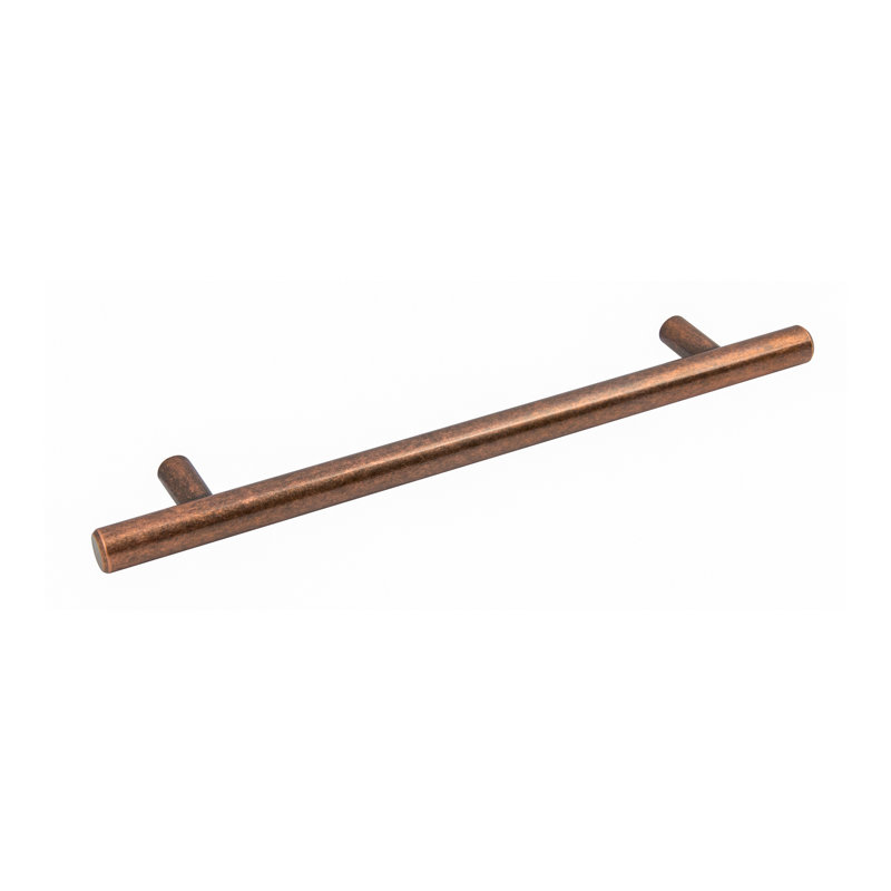 KitchenKit 167 Antique Copper T Bar Handle, Antique Copper