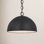 Neri Single Light Dome Pendant
