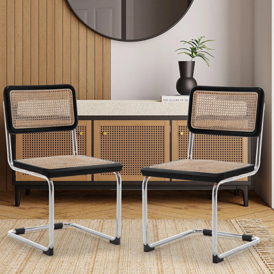 Chaise d'appoint en brun
