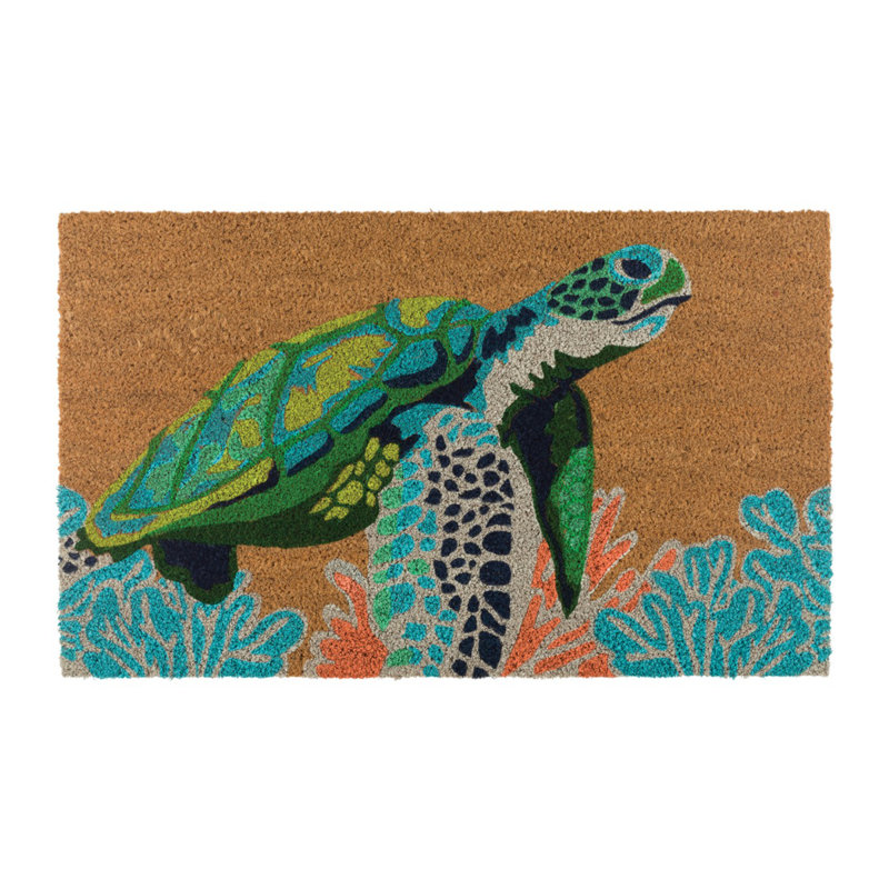 Paillasson coco - Tortue de mer