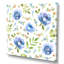 «Blue Roses And Forget-Me-Not», reproduction d'art sur toile traditionnelle-66837951-66837968