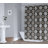 Delaia Geometric Shower Curtain-61447381-61447378