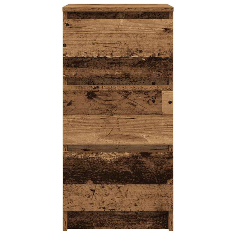 Sideboard 37.5X35x76 Cm Engineered Wood, Old Wood