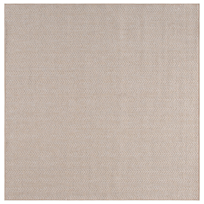 Maxwellton Performance Performance Chevron Rug, Square 6'7"