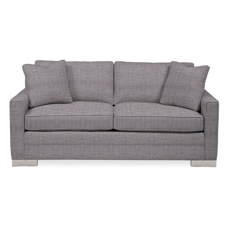 Summerton Upholstered 81'' Sofa, Nomad Slate Crypton® Chenille, Dove Grey
