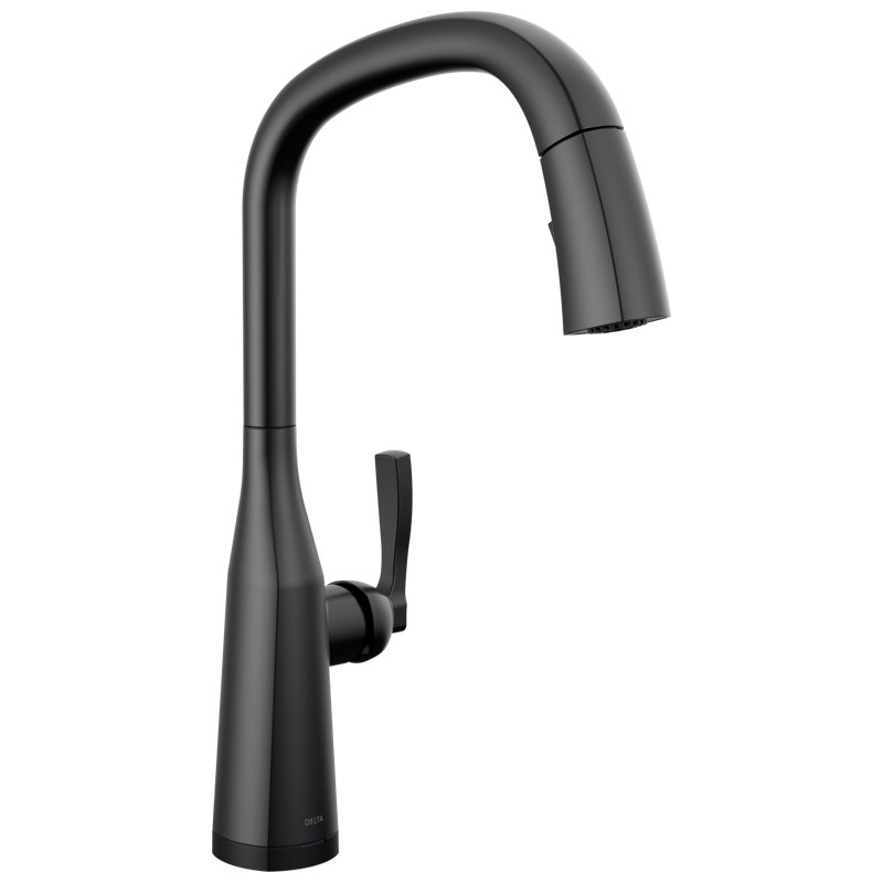 Touch2O Kitchen Faucet with Touchless Technology, Matte Black