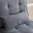 Corduroy Accent Chair with Adjustable Footrest ,Lounge Chair with Adjustable Backrest,Reading Chair For Reading Room,Living Room,Apartment, Office-1216857748