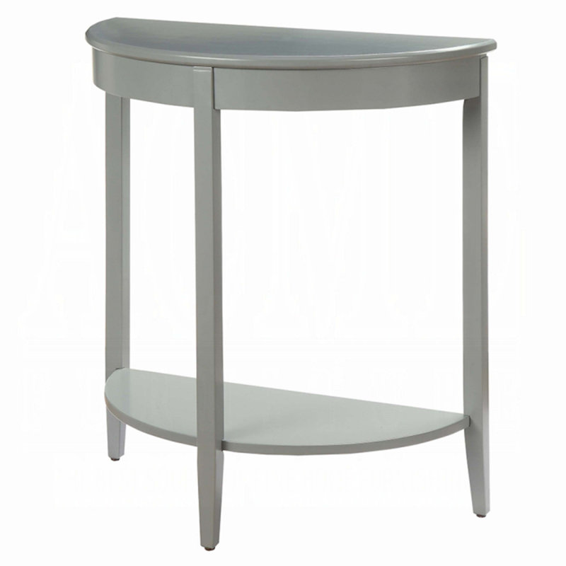Console à finition grise pour l'entrée, le salon