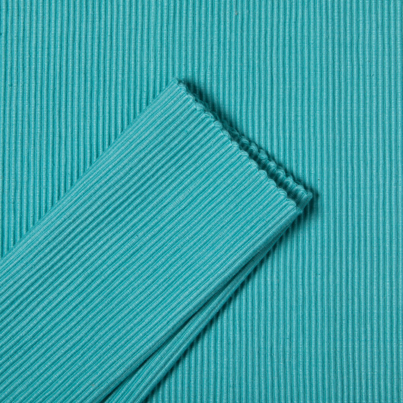 Ashlyn Cotton Solid Colour Rectangle Placemat, Turquoise Blue