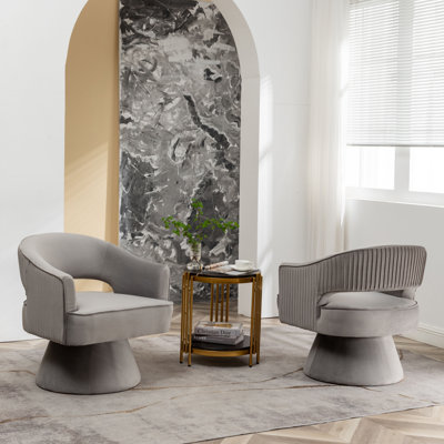 Fauteuil demi-tonneau Chynna
