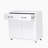 Two Door Side Table-White