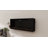 Black Electric Fireplace, Slimline Insert/Wall Mount Electric Fireplace, Remote Control with App, 12 Adjustable Flame Colors and Charcoal Bed Colors, Timer, 1500 Watts-309918968