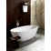 Terrassa 67" x 31-1/4" Freestanding Soaking Bathtub in Volcanic Limestone with Overflow Hole