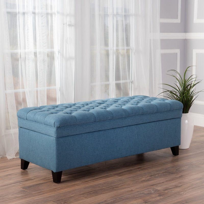 Repose-pieds avec rangement, banc pour chambre ou entrée