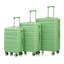 HIFINE TOURIST 20 "/ 24" / 28 "3 pièces / ensemble en valise à roulettes en ABS, valise de cabine, couleur assortie, serrure à combinaison