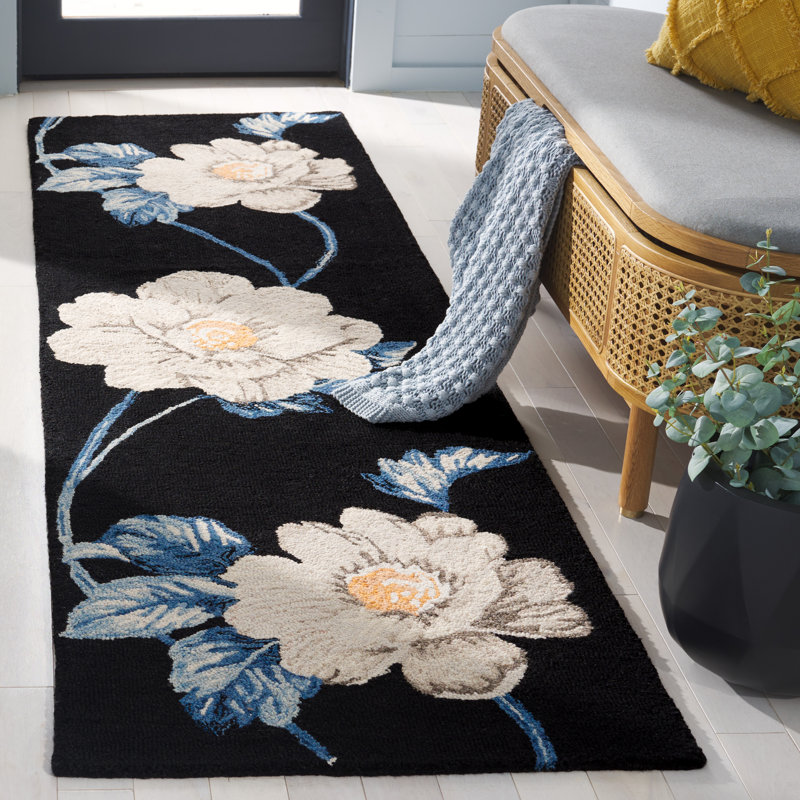 Tapis en laine Dieppe, Tapis de couloir 2 pi 3 po x 8 pi