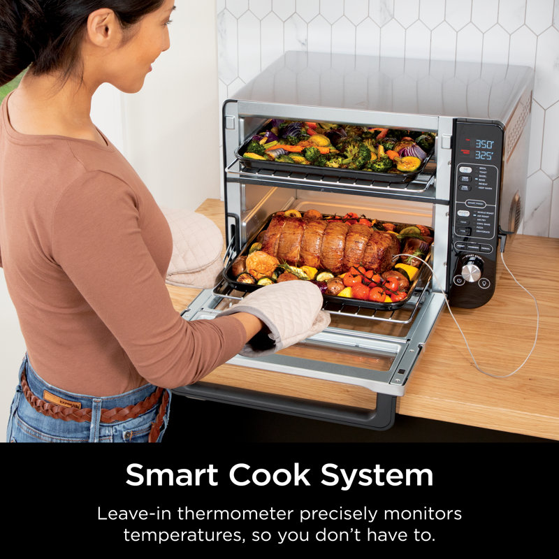 Stainless Steel 12-in-1 Digital Smart Double Oven