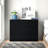 Carlton 7 Drawer Merchant Chest Of Drawers: 4 + 3 Configuration. Matt Finish. Scratch Resistant. Modern No Handle Design.-360387595