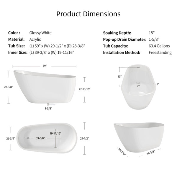 Dimensions du produit