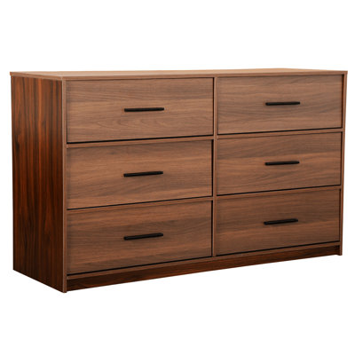 6-Drawer Dresser With Large Fabric Drawers
