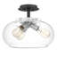 Plafonnier semi-encastré 3 lumières 14 po Abryelle-2118386325