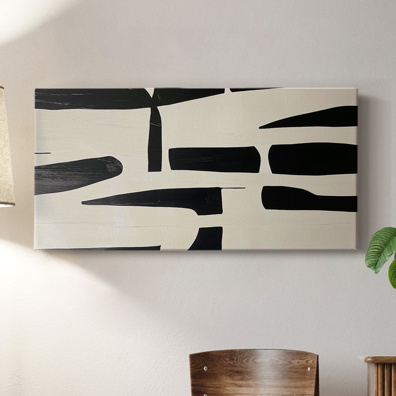 Abstract Series 8 #II-Gallery Wrapped Canvas, 20" H x 40" W
