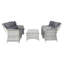 Adhelin 5 Seater Rattan Sofa Set