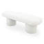 Banc Randolph Ivory Boucle