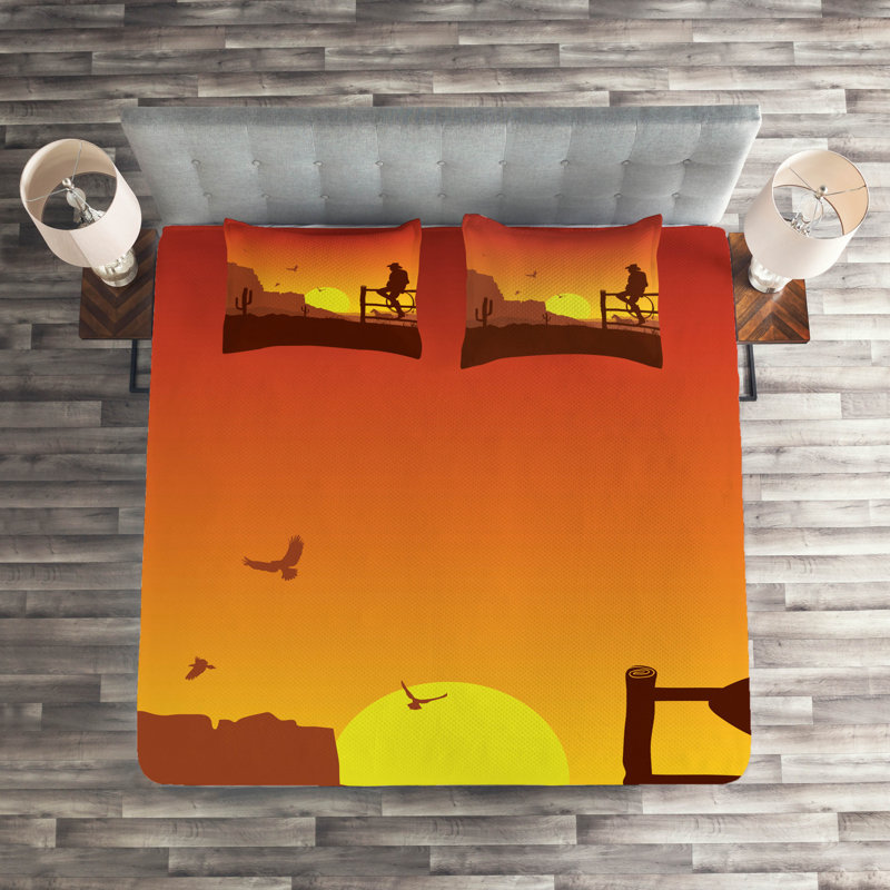 Rustic Polyester Coverlet