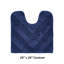 Tapis pour salle de bain 100% coton Branston 1990 GSM avec envers antidérapant Browton-795094811-795094813