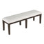 Mobilier de salle à manger en bois classique à finition espresso foncé 1pc