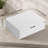24" Bathroom Cabinet,Soft Close Drawer,Float Mounting Design, Glossy White, KD-Packing,(Only Vanity)