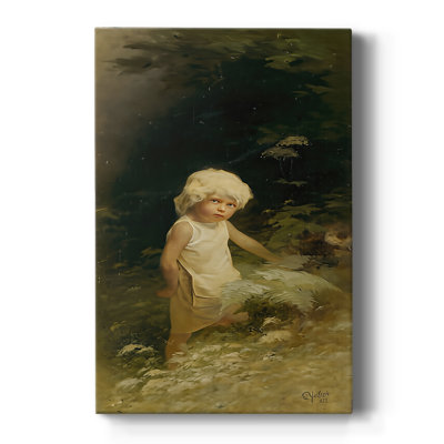 Helios in Hiking Attire -Gallery Wrapped Canvas by Karl Wilhelm Diefenbach