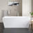 67" Eaton Acrylic Freestanding Tub