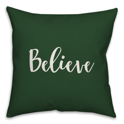  Coussin Believe