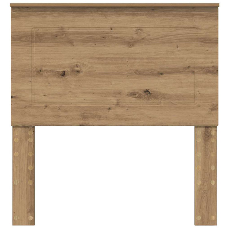 Headboard, European Toddler (80 x 160 cm), Artisan Oak