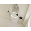 Meuble-lavabo autoportant de 23 pouces avec lavabo en céramique et portes à fermeture douce, parfait pour les salles de bain modernes et compactes-126233480