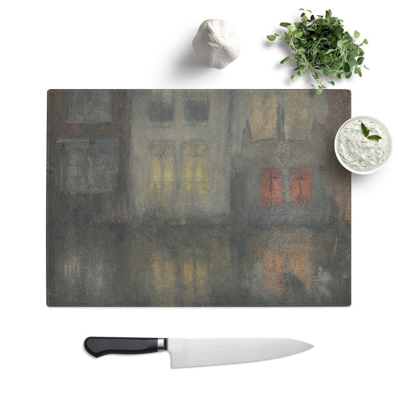 Noctunre by James Mcneill Whistler Chopping Board, 0.4cm H x 28.5cm W x 39cm L