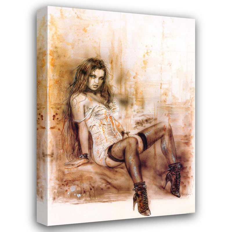 Alone, 24" H x 16" W