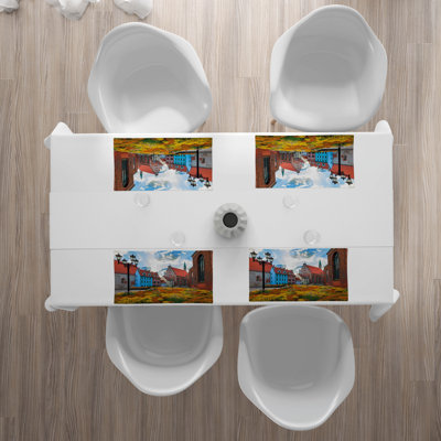 Polyester Cities & Maps Rectangle Placemat