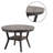 Round Top Wooden Dining Table with Boomerang Legs-1387142336