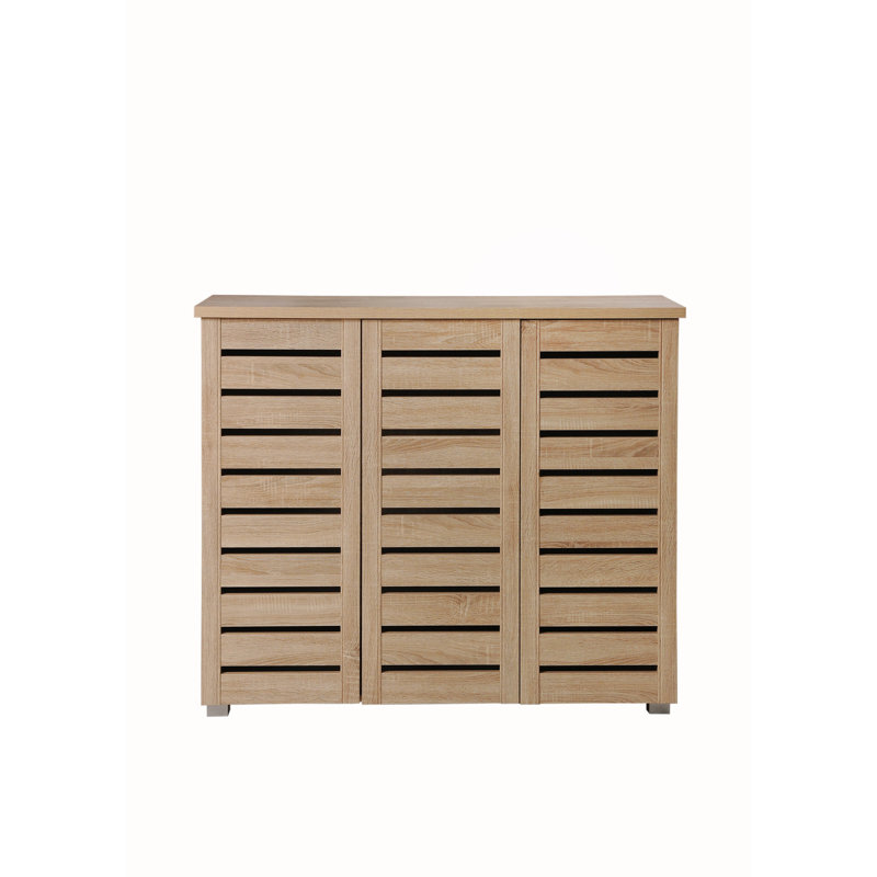 Ain Shoe Storage Cabinet, Oak