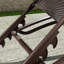 Chaise longue d'extérieur en osier Luxury