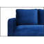 Causeuse 48 po en velours côtelé avec rangement latéral pour salon, appartement, dortoir et bureau