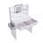 Adjustable Led Light Mdf Dressing Table Modern Bedroom Setup